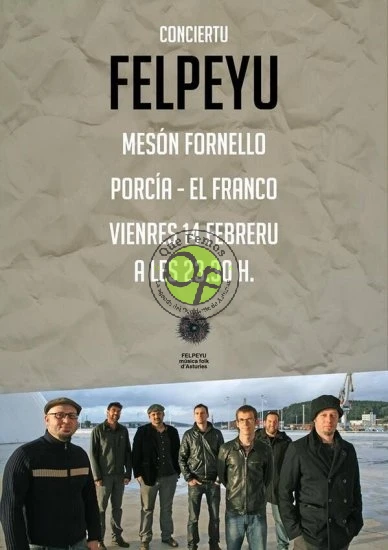 Concierto de Felpeyu en El Franco
