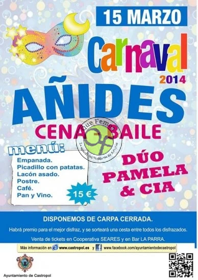 Carnaval 2014 en Añides
