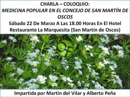 Charla-coloquio sobre medicina popular en San Martín de Oscos