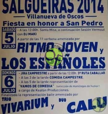 Fiestas de San Pedro 2014 en Salgueiras