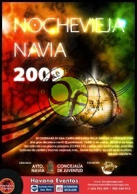 Fiesta de Nochevieja en Navia 2009