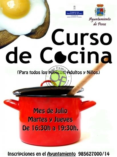 Curso de Cocina Intergeneracional en Pesoz