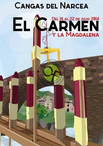 Fiestas del Carmen y la Magdalena 2014 en Cangas del Narcea
