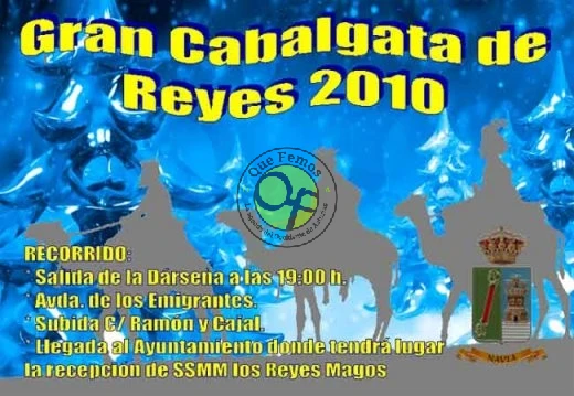 Cabalgata de Reyes en Navia 2010