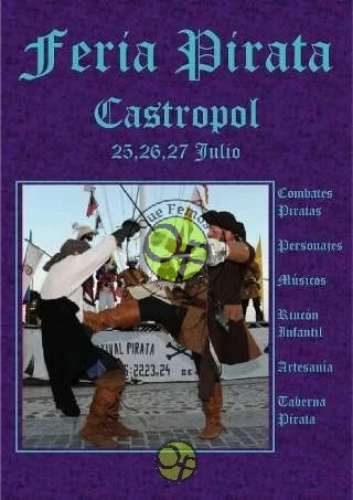 Feria Pirata en Castropol