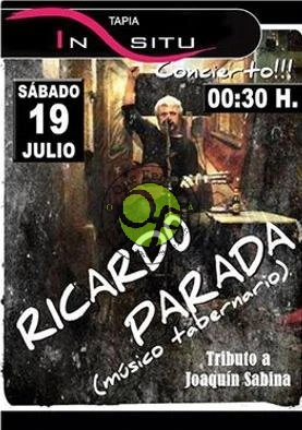 Ricardo Parada en concierto en el In Situ