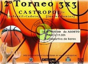 II Torneo de Baloncesto 3x3 en Castropol