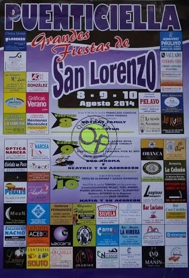 Fiestas de San Lorenzo 2014 en Puenticiella