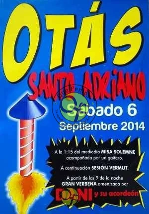 Fiestas de Santo Adriano 2014 en Otás