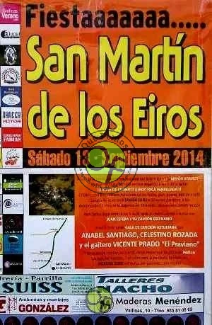 Fiestas de San Martín de los Eiros 2014