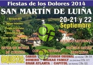 Fiestas de los Dolores 2014 en San Martín de Luiña
