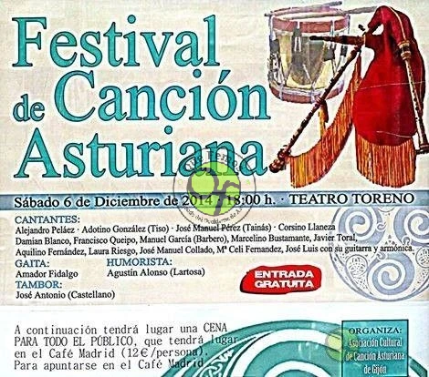 Festival de Canción Asturiana en el Teatro Toreno de Cangas